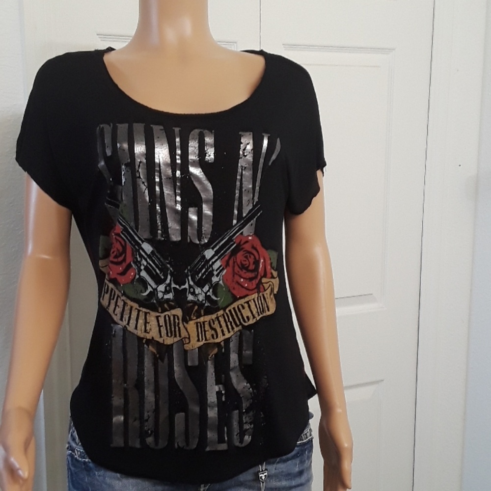 gun n roses tee